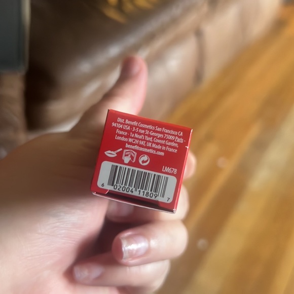 NWT BENEFIT COSMETICS California Kissin' ColorBalm Cherry - Picture 4 of 5